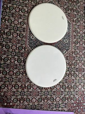 Remo 25  Bass Drum Heads (2) 