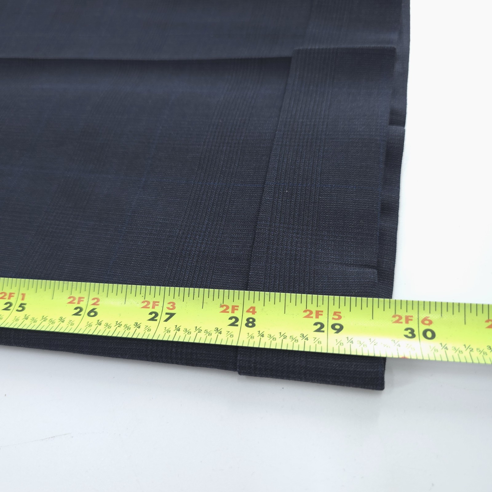 Brooks Brothers Wool Dress Pants Mens 38x31 Navy Blue Glen Plaid Stretch Classic thumbnail 16