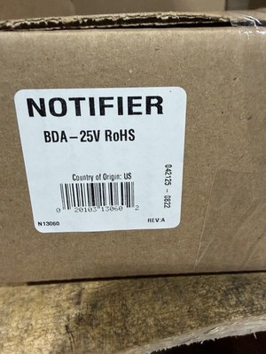 Notifier BDA-25V Backup Digital Amplifier (25 VRMS)