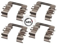 A.B.S. 1831Q ZubehöRsatz FüR Scheibenbremsbelag ZubehöRsatz Bremsbelag