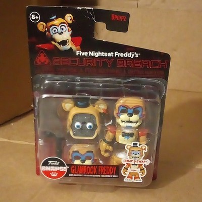 Funko Snaps! FNAF Security Breach Glamrock Freddy Action Figure 8+ Parts