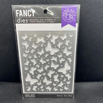 Butterfly Confetti Fancy Thin Metal Die by Hero Arts DI411