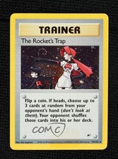 The Rocket's Trap Holo Pokemon Gym Heroes #19 2000 on eBay