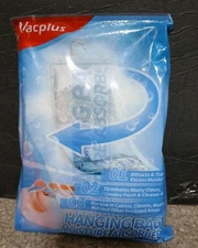 Vacplus Hanging Bag Moisture Absorber Ocean Breeze 9.8 oz.