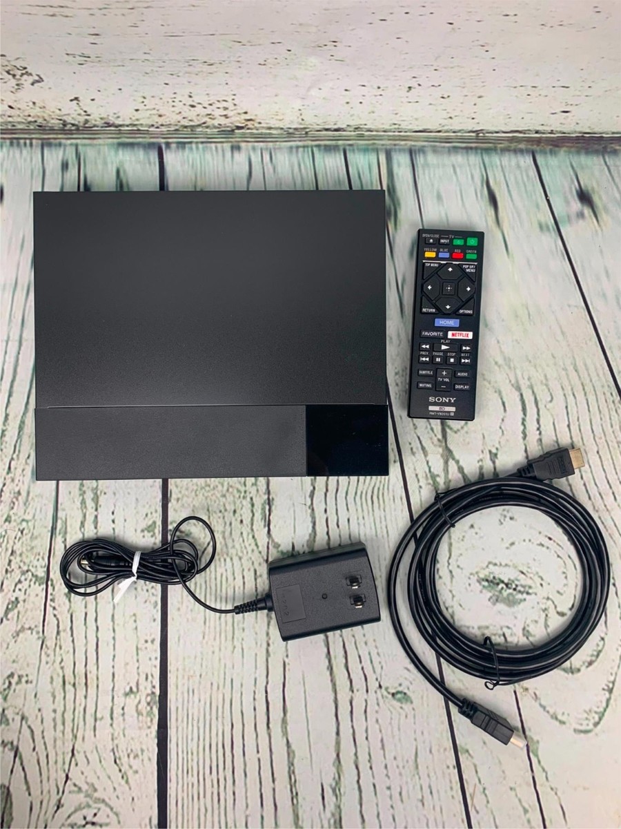 Sony Streaming Bluray DVD Disc Player with WiFi BDPS3700 with 6ft