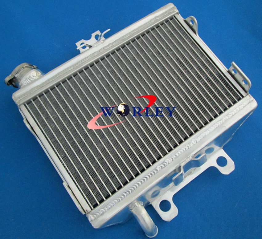 Radiador de aluminio para Honda CR250 CR 250 CR250R 2 tiempos 1997 1998 1999 manguera roja Foto 4 de 4