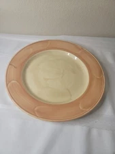 Steelite International Serving Platter Brown Paint Brush 11-7/8" Made in England