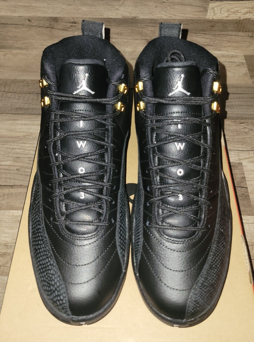 Air Jordan 12 XII Retro Masters Black 130690-013 sz 9.5 | eBay