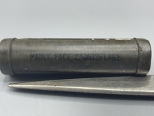 Vintage US Army Camouflage Face Paint Stick MIL-P-2018F Light Green  Loam 1985