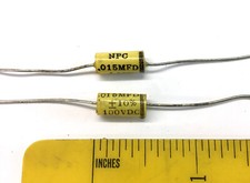 25 NOS NPC Capacitors .015 MFD  100 VDC