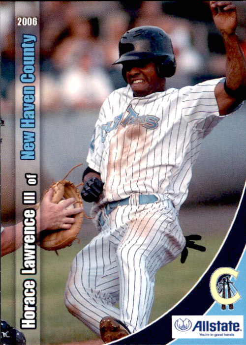 2006 New Haven County Cutters Grandstand #3 Horace Lawrence III
