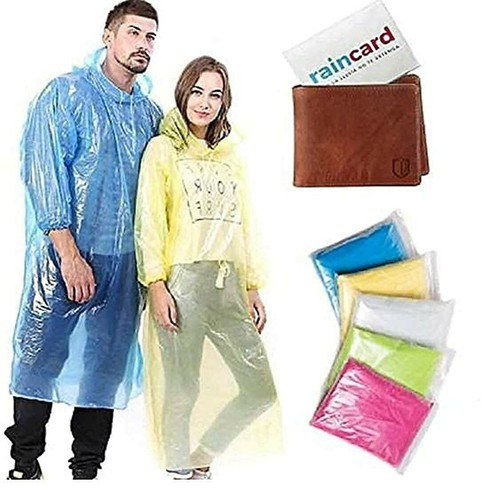 Digi Raincoat – Pack of 5 Rain Card 