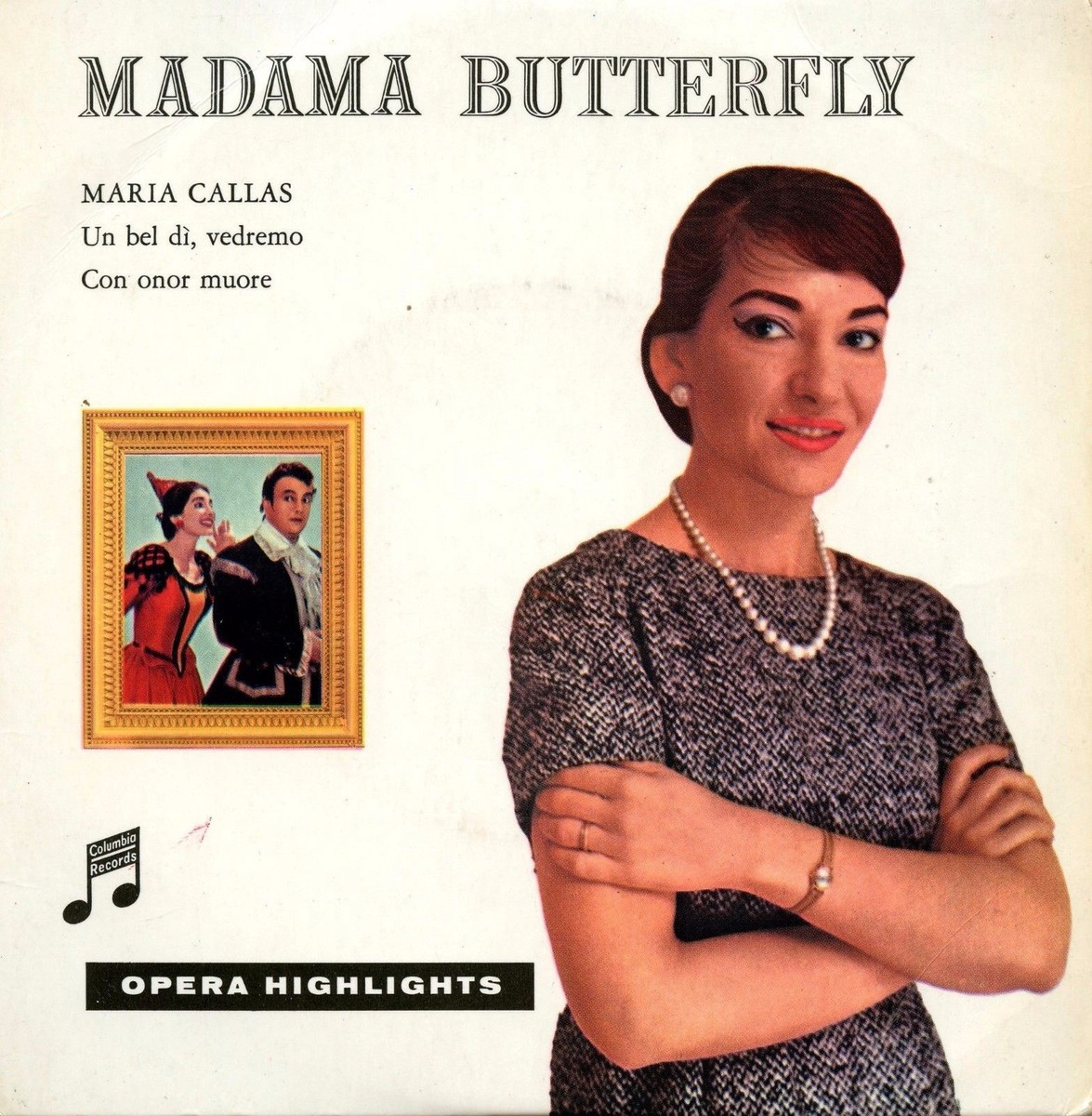 Maria Callas in Florence(中古品) MARIA CALLAS / Madama Butterfly / COLUMBIA SCBK 6 Press Holland