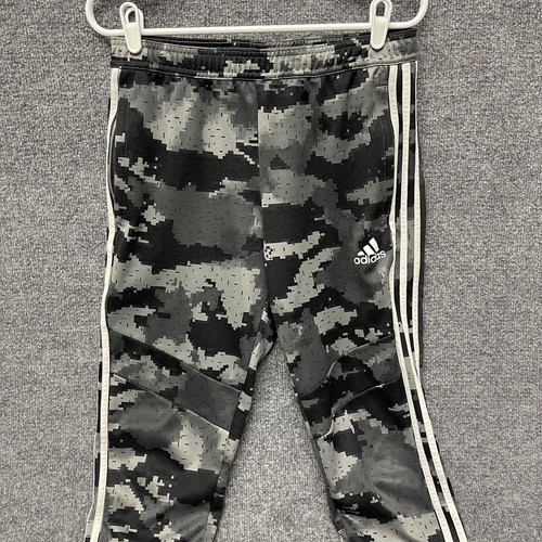 Adidas Tiro Joggers Mens Sz M Carbon Camo Zip Ankle Tapered - Picture 3 of 15