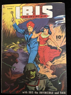 Ibis The Invincible #3 Fawcett Magazine (VG+) Vintage Rare