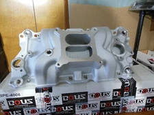 Bous Performance BPE-4008 57-95 SBC 350 Qualifier Intake Manifold "Satin"