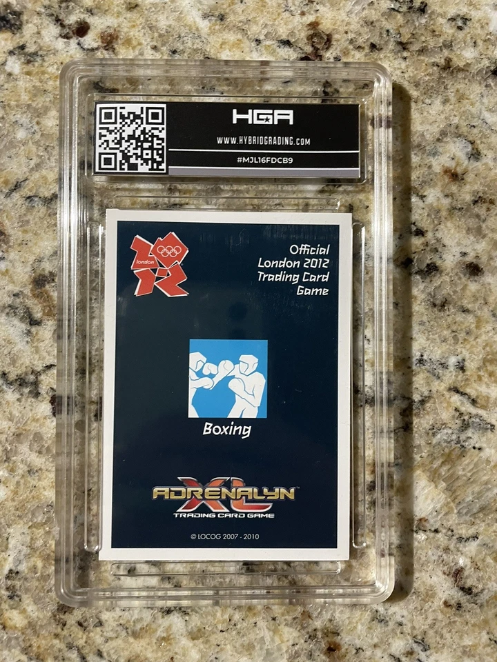 2012 Panini Adrenalyn XL London Anthony Joshua #96 HGA 8.5 Rare High Grade - Image 2 of 2