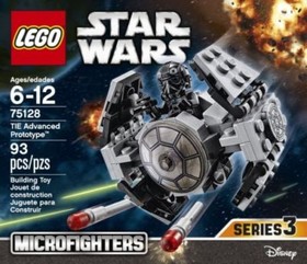 NEW LEGO Star Wars TIE Advanced Prototype 75128 MiniFigure Pilot Microfighter