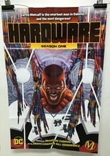 Hardware Curtis Metcalf DC Comic Book Store Promo 24x36 Poster 2021
