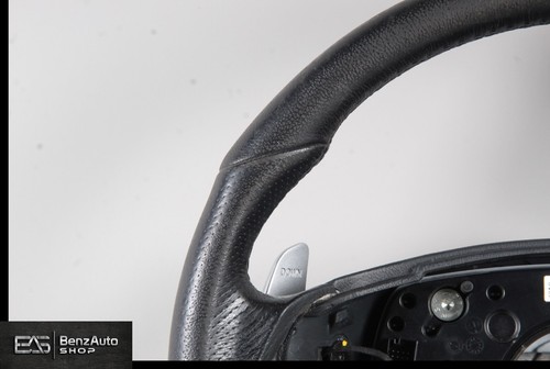 07-10 Mercedes W216 CL63 S63 S65 AMG Steering Wheel w/ Paddle Shifters OEM - Picture 3 of 15