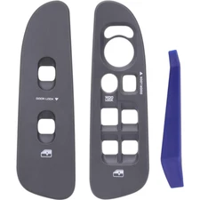 Window Control Switch Panel Bezel 5HZ72XDVAC for 02-09 Dodge Ram 1500 2500 3500 