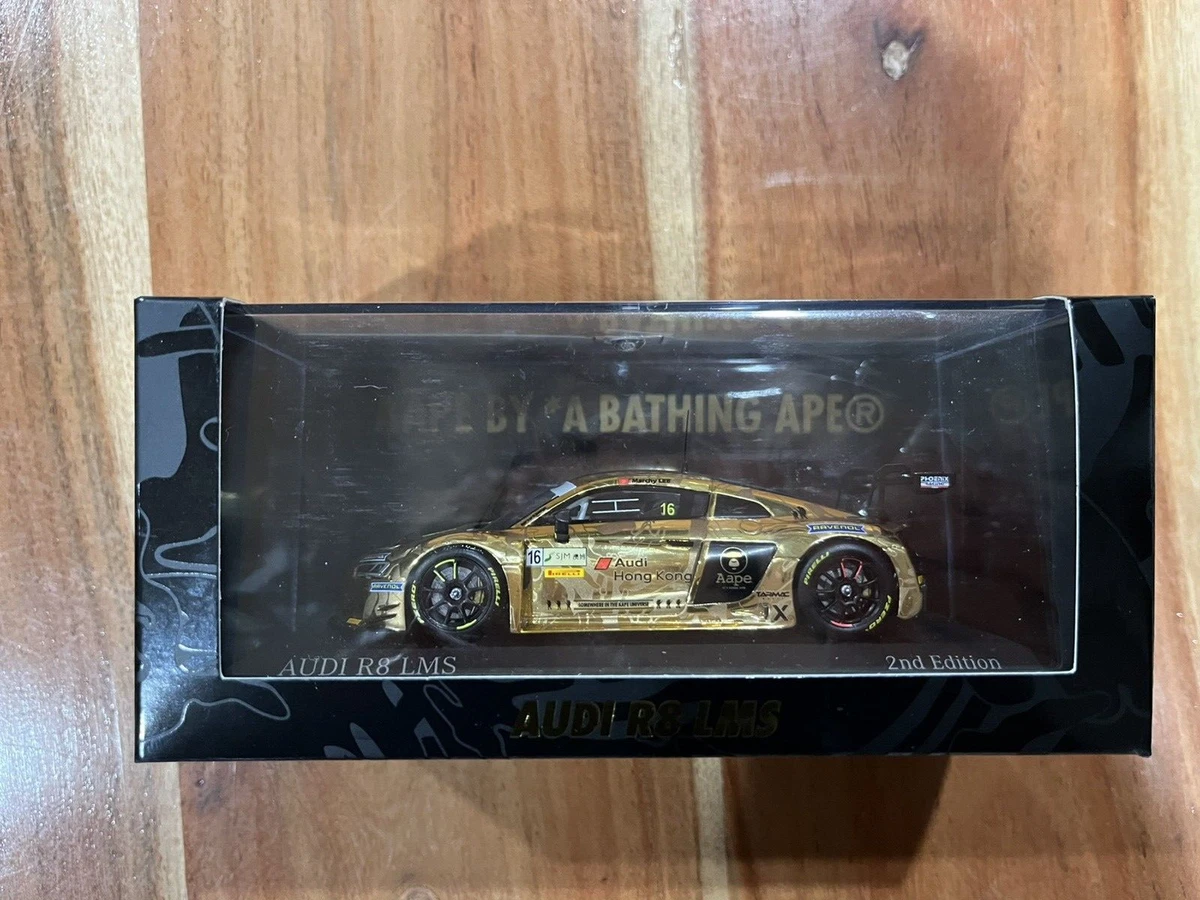 ミニカー Audi R8 LMS AAPE 1/43 MINICHAMPS Macau Minichamps 1:43 Audi R8 LMS #16 FIA GT Macau 2016 Lee AAPE TARMAC