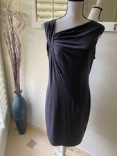 Calvin Klein Dress Size 8 dark grey, stretch, kneelength