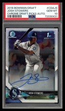 2018 Bowman Draft - Chrome Draft Pick Autographs #CDA-JS Josh Stowers (AU, RC)