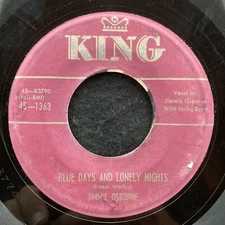 Blue Days And Lonely Nights/Invest Your Little Heart In Mine by Jimmie Osborne