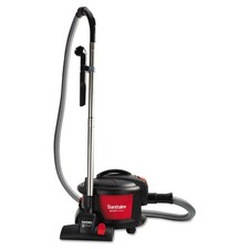 Sanitaire SC3700A EXTEND 9 Amp Current Top-Hat Canister Vacuum - Red/Black New