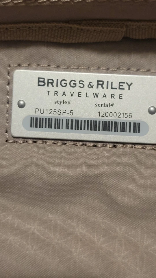 Briggs & Riley Rhapsody Spinner Suitcase Navy Blue 22" New - Image 4 of 4