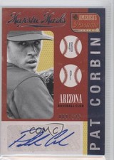 2013 Panini America's Pastime Majestic Marks 9/125 Patrick Corbin Pat Auto 2u8