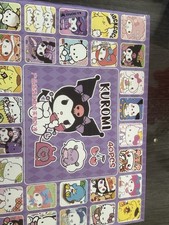 Sanrio Kuromi Multicolor Beaded Stackable Charm Set 40pcs