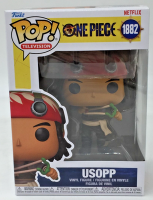 Funko POP! One Piece – Figurine Usopp En Vinyle 9,5 Cm – Collection Exclusive, Cadeau Idéal Pour Fans D'Anime – Jouet Officiel Pour Enfants Et Adultes