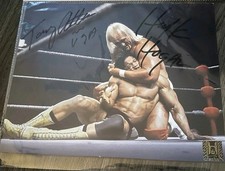 💥Tony Atlas Hulk Hogan Signed Autographed WWF WWE Wrestling Photo HOF COA