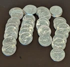 Tube of 40 Uncirculated 1958-D Washington Quarters 90% Silver.
