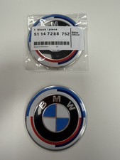 Genuine BMW 50th Anniversary Edition Bonnet/Boot Emblem Badge 82MM 51147288752