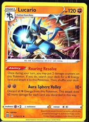 Lucario 079/172 Deck Exclusives Promo (Brilliant Stars)