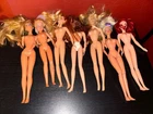 Lot 7 Barbie Dolls 1980s-1990s Vintage