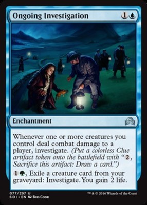 4x Ongoing Investigation MTG Shadows over Innistrad NM Magic Regular