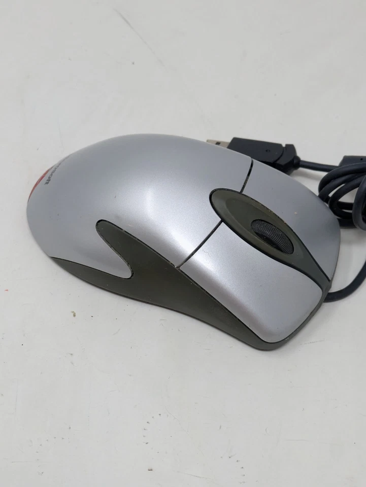 Microsoft IntelliMouse Explorer 3.0 USB -PS/2 Compatible Mouse Silver-Tested - Bild 3 von 4