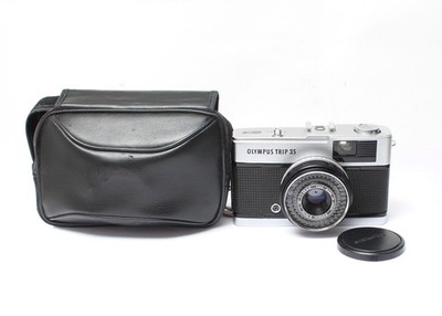 Olympus Trip 35  mit D.Zuiko 40mm 1:2.8 Objektiv. Getestet N.1827