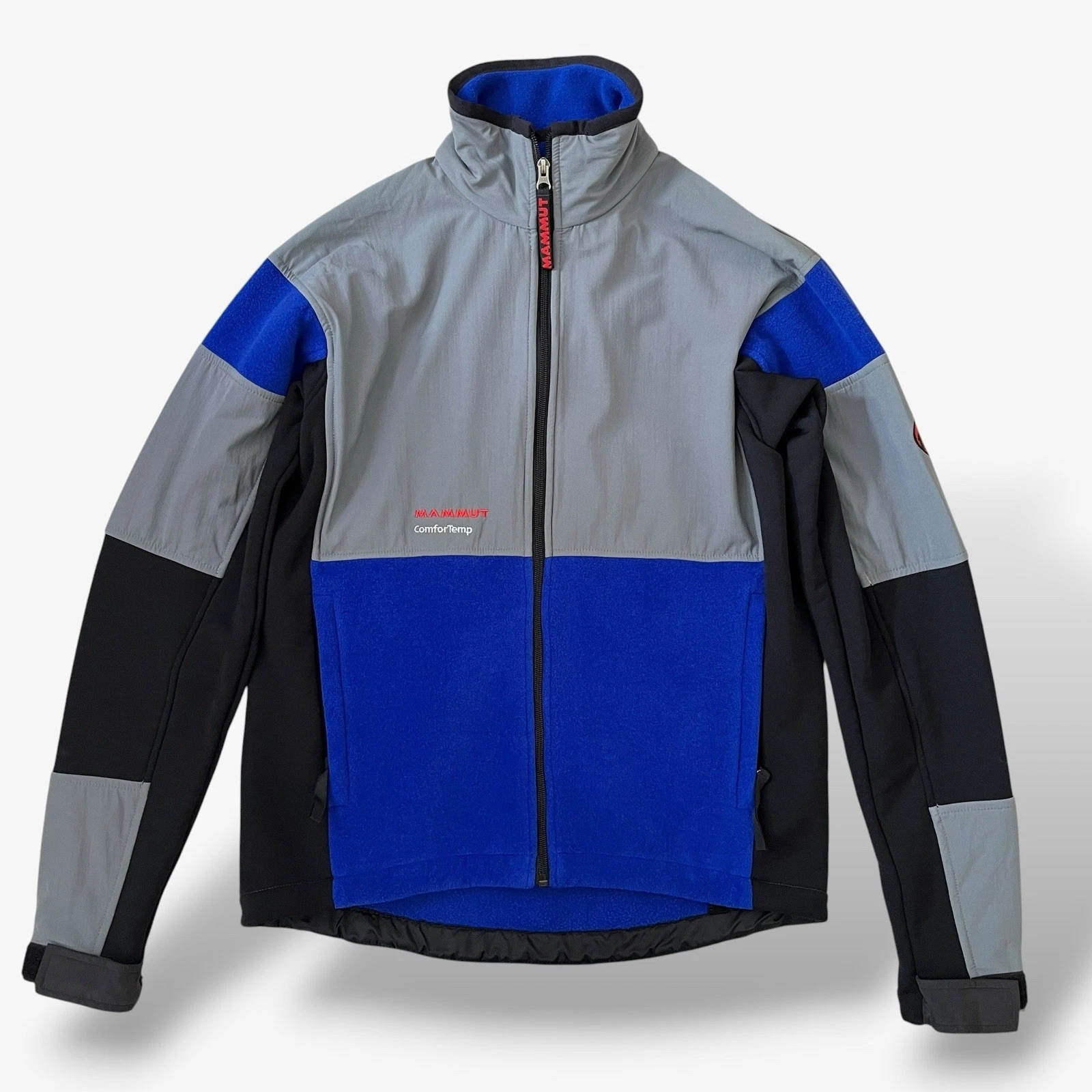 Vintage Mammut ComforTemp Midlayer Hiking & Outdoor Fleece Softshell Jacket L