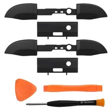 2 Pack Bumpers Replacement for Xbox One Series X/S Controllers, Black 