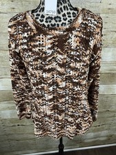 NWT LuLaRoe Mariah Chenille Open Knit Pullover Sweater Sz Small