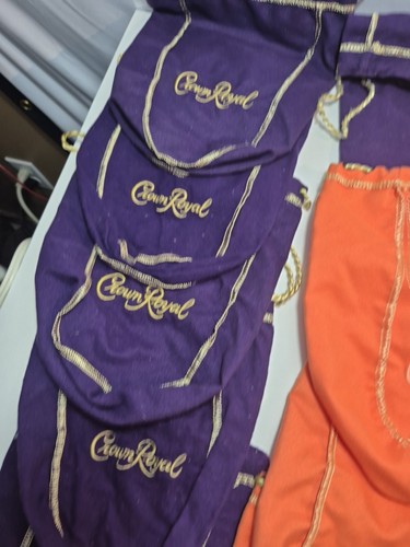 Borsa vuota Crown Royal colori e misure miste (lotto di 17) - usata in buone condizioni - Foto 9 di 14