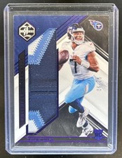 2022 Limited Malik Willis Unlimited Potential RC Patch Amethyst Spotlight #/25