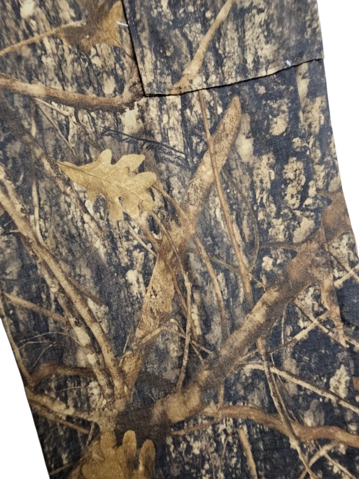 Vtg True Timber Woodland Camo Cargo Hunting Pants Boy 16 Husky 34x30 Outdoors  - Image 2 of 4