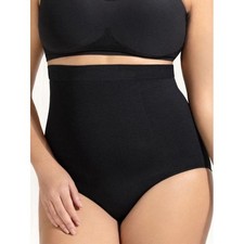 Shapermint Essentials All Day Every Day High-Waisted Shaper Panty Black M L