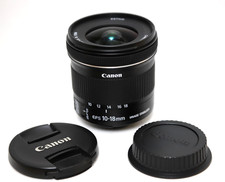 Canon EF-S 10-18 mm F/4.5-5.6 IS STM Lens - Very Good Condition!